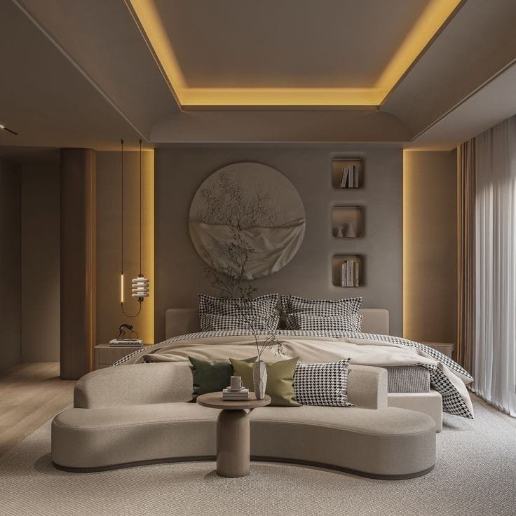 تركيب جبسيات وزخارف للأسقف